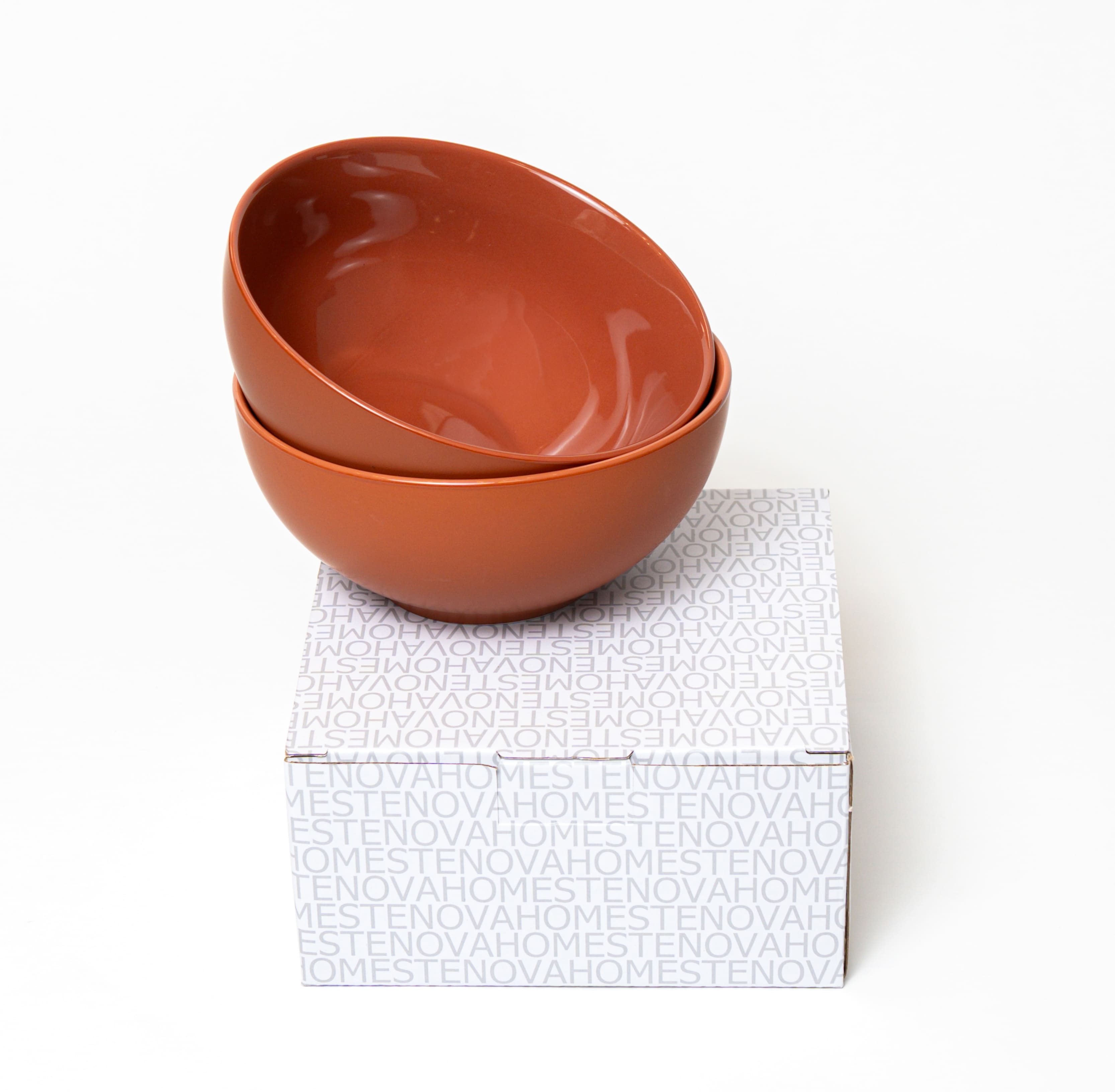 Набор глубоких тарелок PATIO (терракотовый, 2 шт) - фото 3