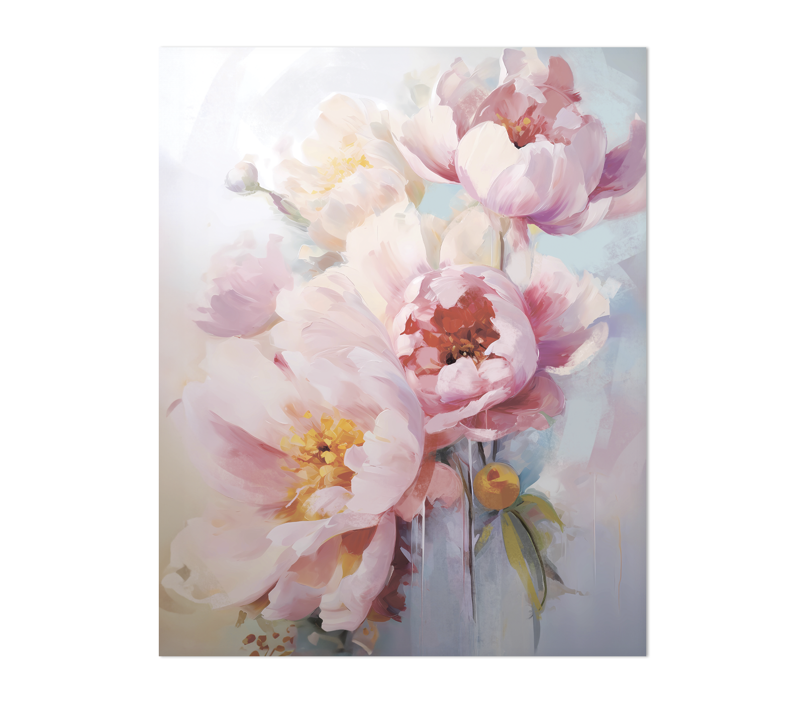 Картина на стекле PEONIA арт. 8145010 - фото 4