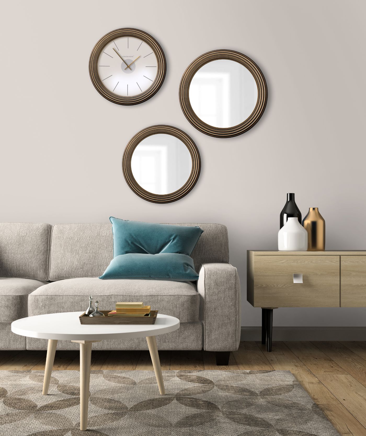 Зеркало настенное PRESTIGE GOLD - фото 2