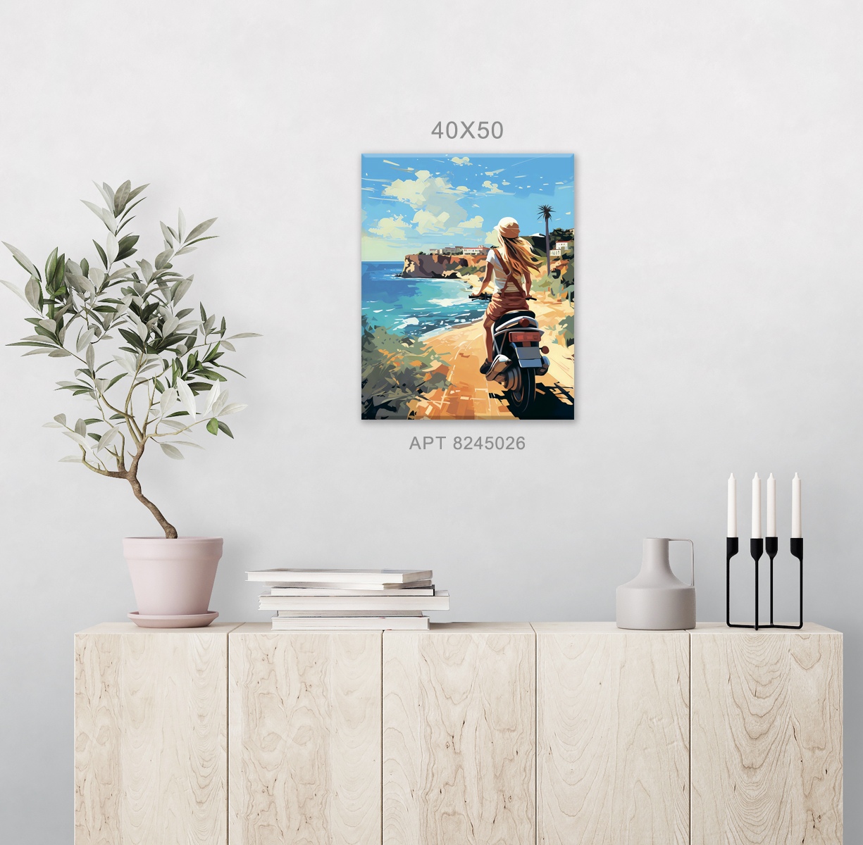 Картина на холсте ITALIAN WEEKEND арт. 8245027 - фото 3