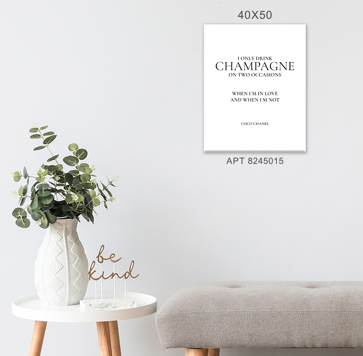 Картина на холсте COCO арт.8245015 - фото 2