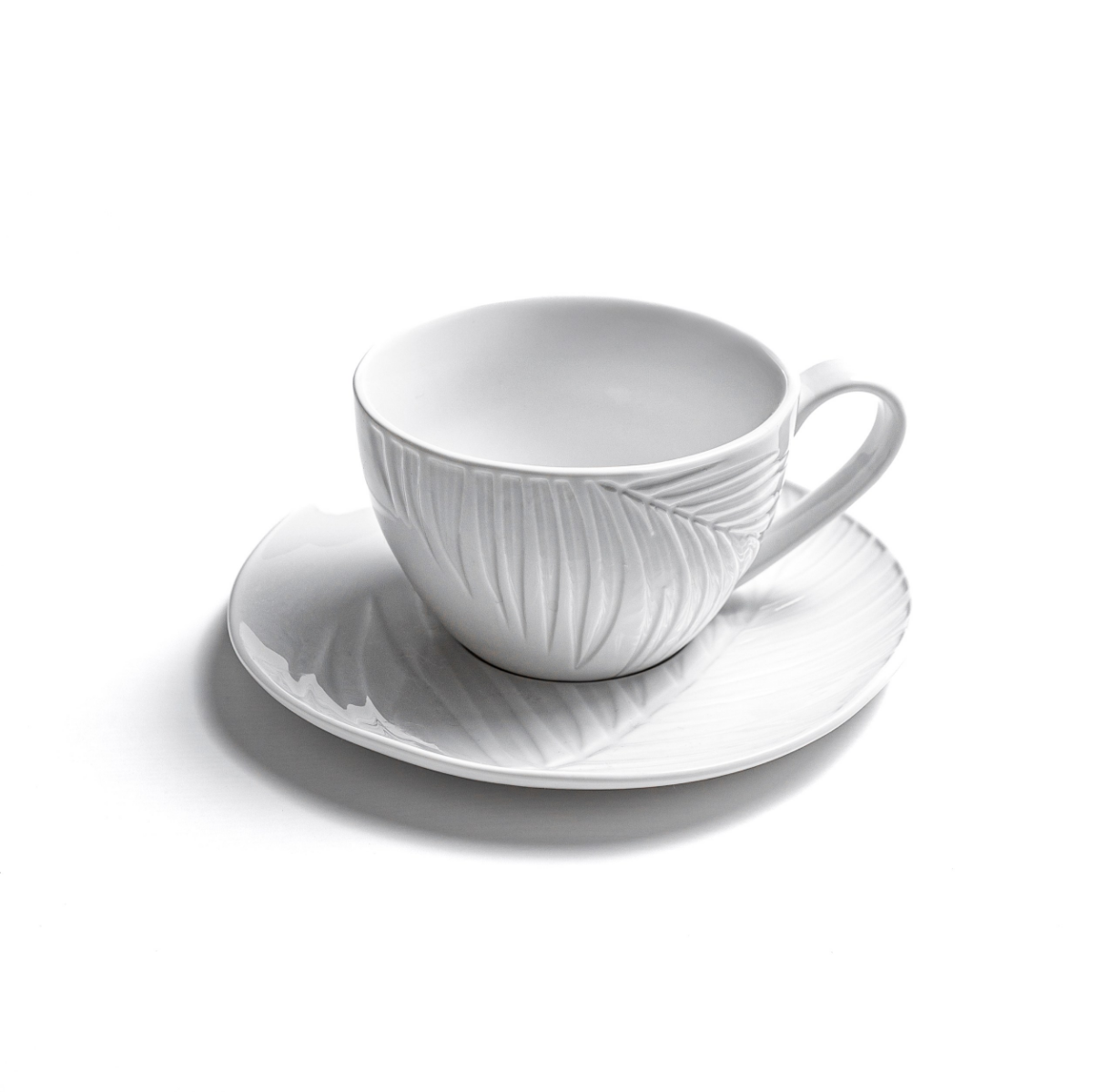 Подарочный набор чайных пар BALI (розовый/белый) - фото 4