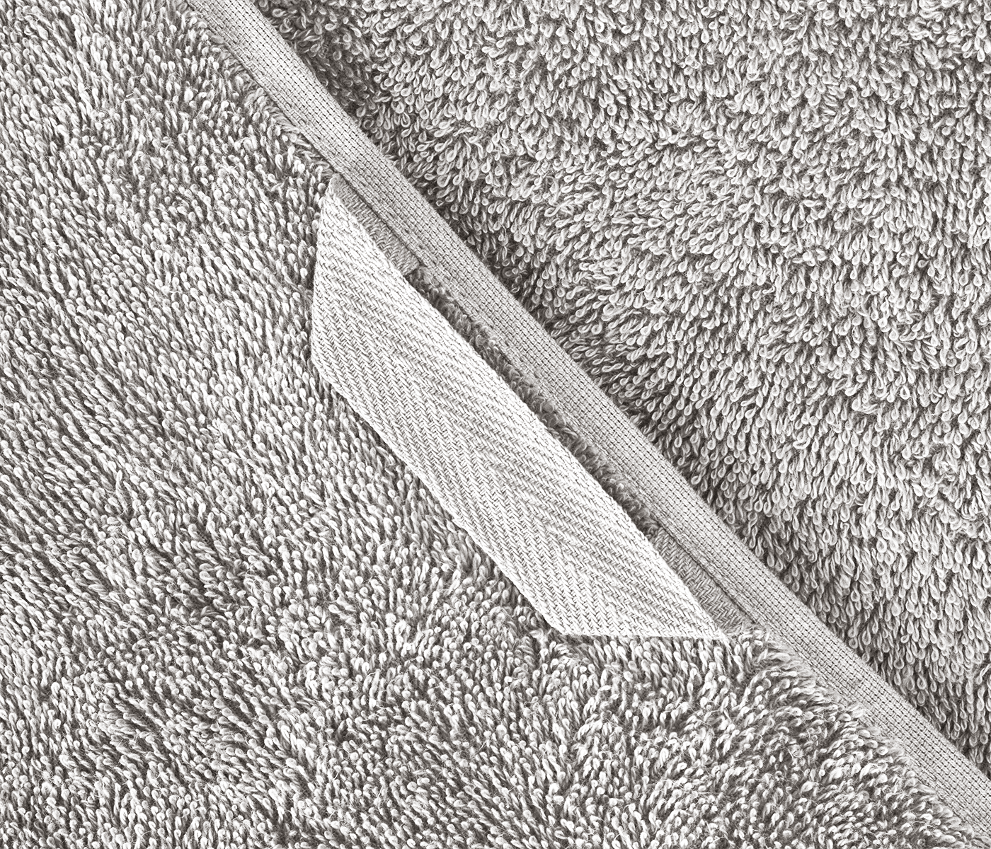 Полотенце махровое IDEAL (светло-серый) - фото 4