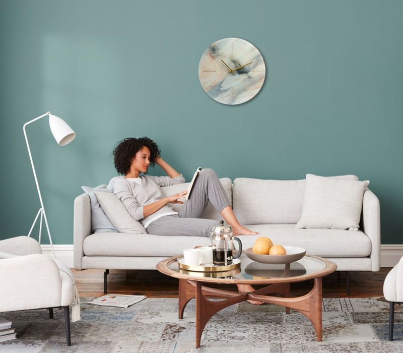 Часы настенные SICILIA (серый) - фото 2