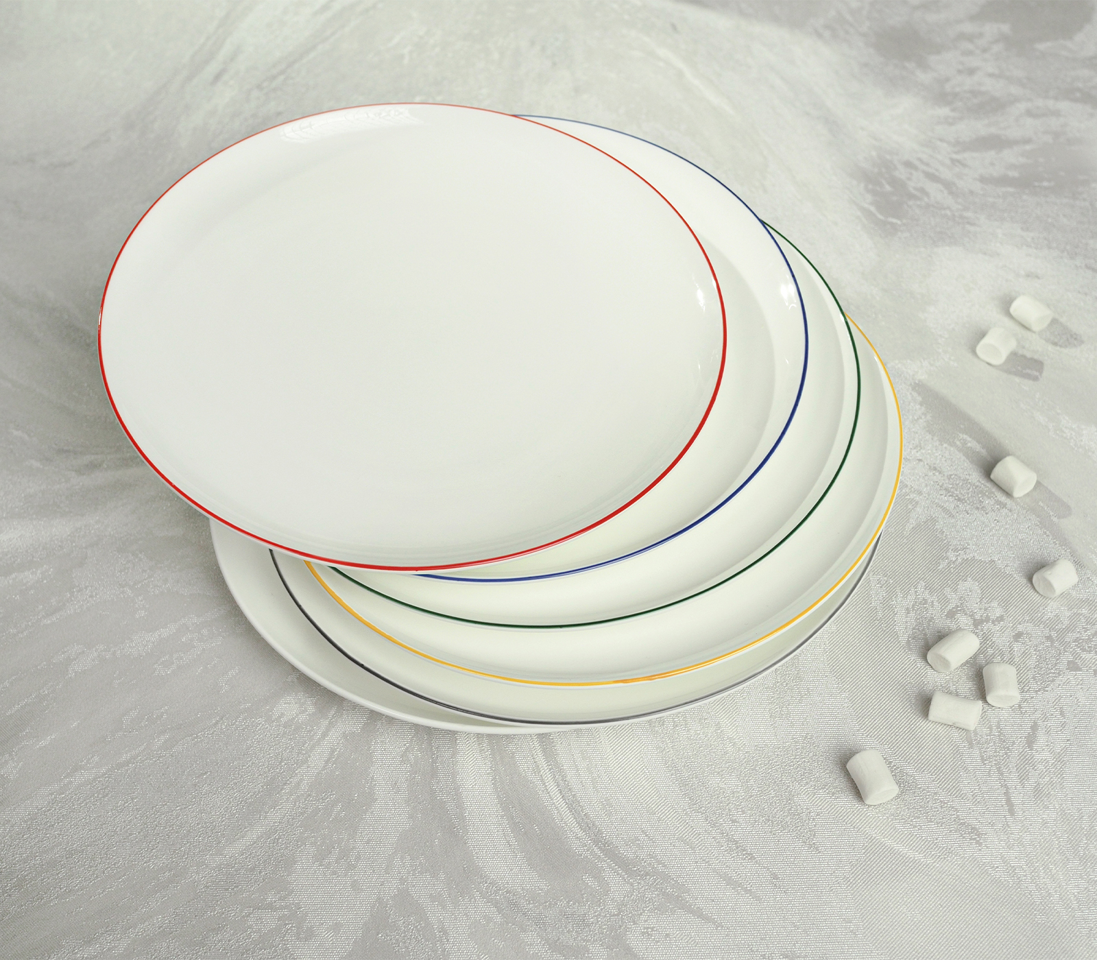 Подарочный набор тарелок закусочных SYMBOL (микс цвета) - фото 1