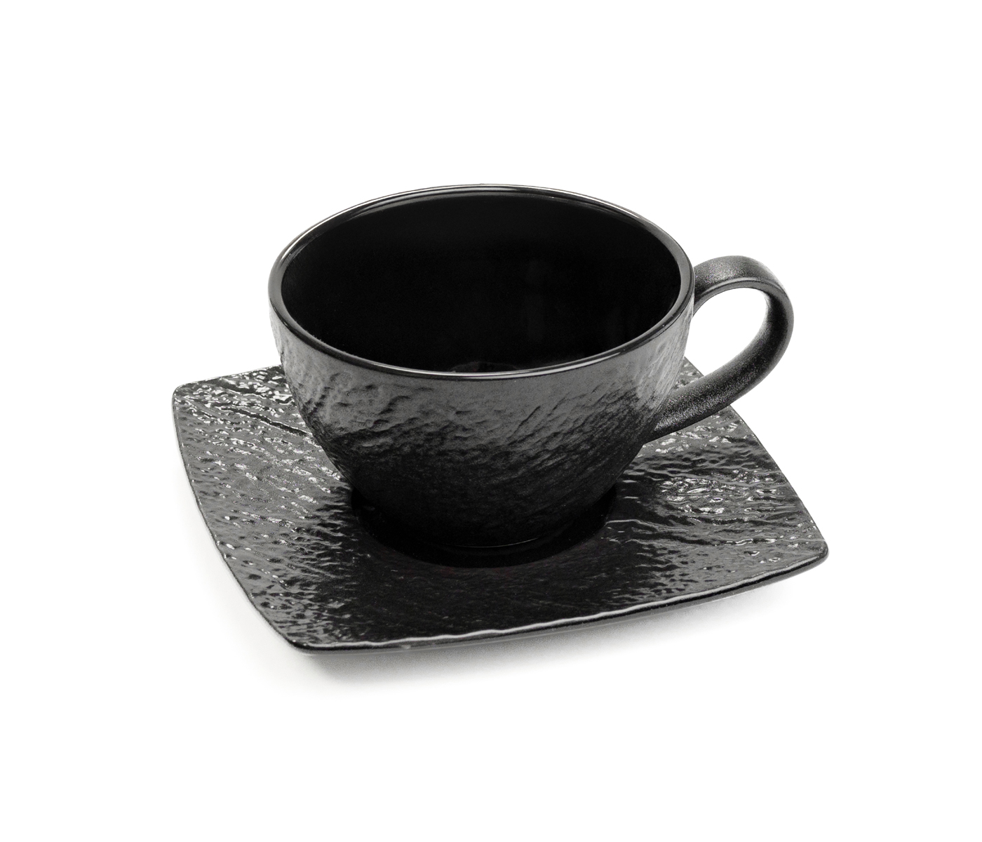 Подарочный набор чайных пар LAVA (чёрный) - фото 2