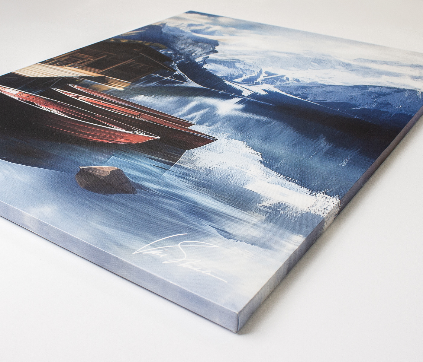 Картина на холсте LAKE арт.8257086 - фото 3