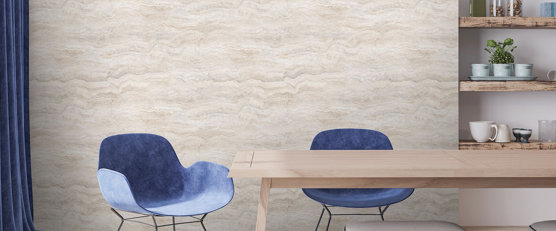 Мотив TRAVERTINO 989402  - Интерьер - фото 1