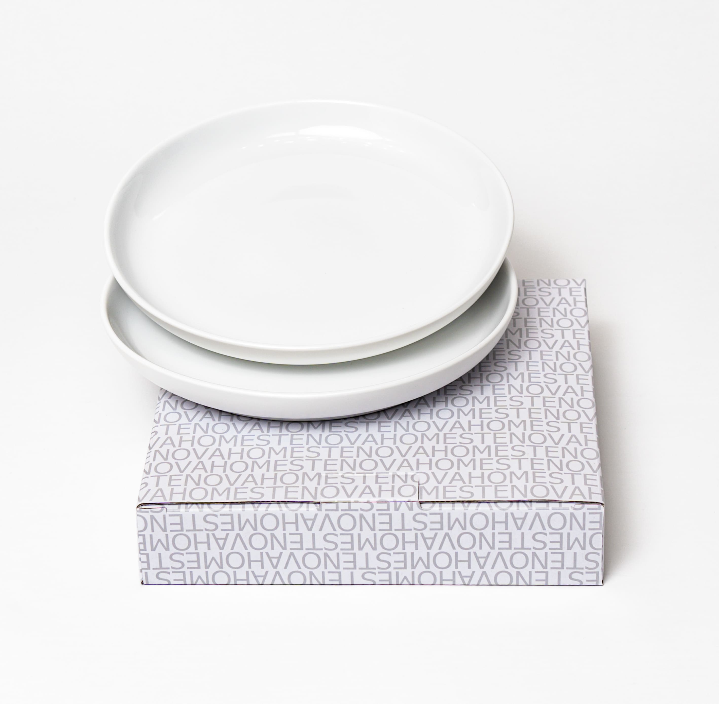 Набор тарелок закусочных PATIO (белый, 2 шт) - фото 3