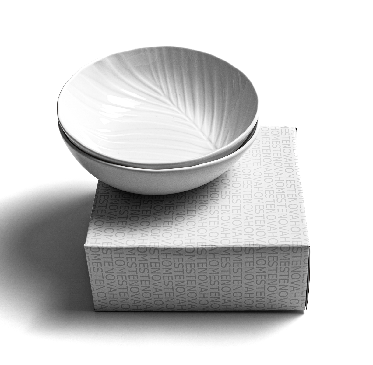 Набор глубоких тарелок BALI (белый, 2 шт) - фото 3