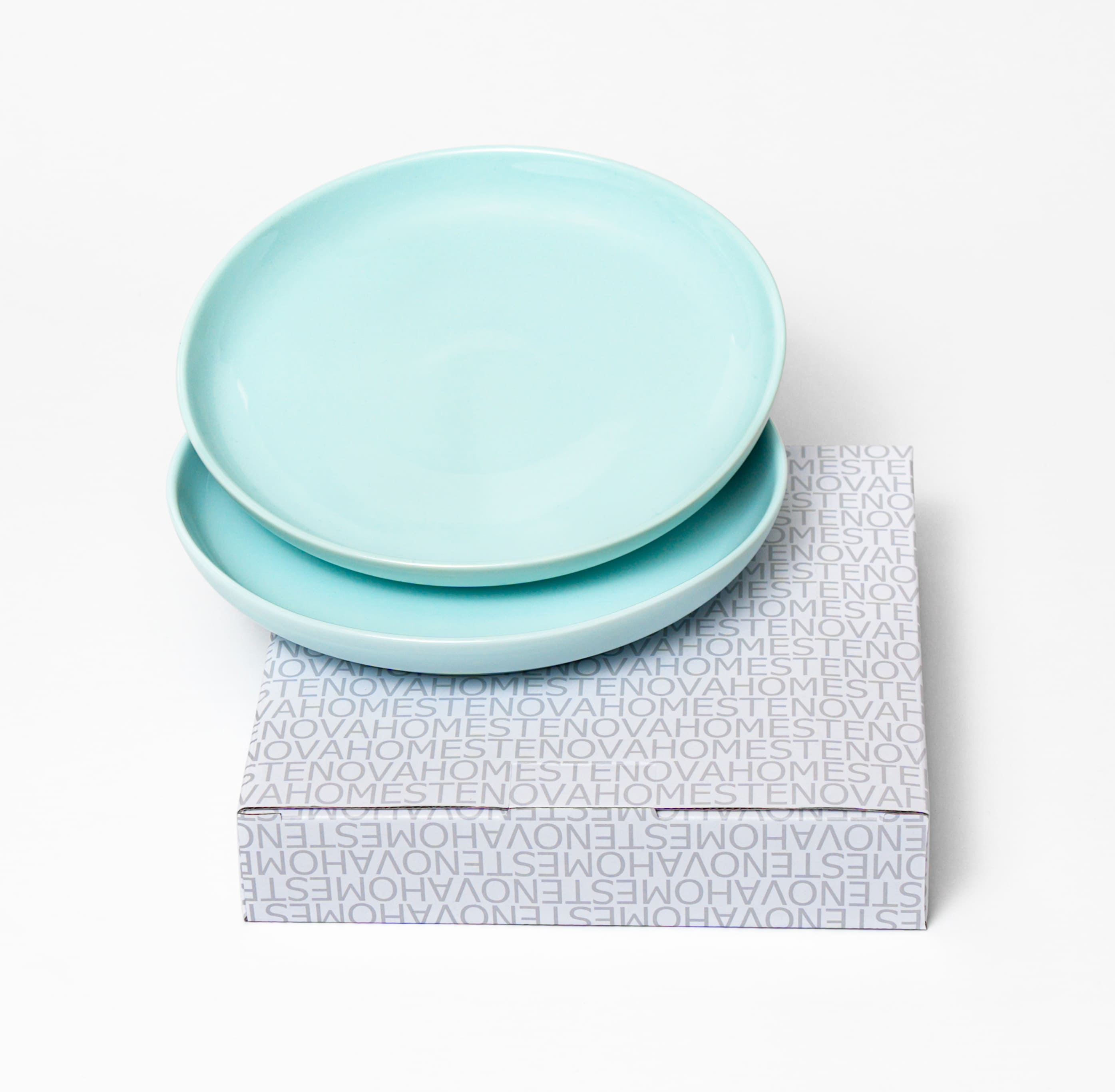 Набор тарелок закусочных PATIO (голубой, 2 шт) - фото 3