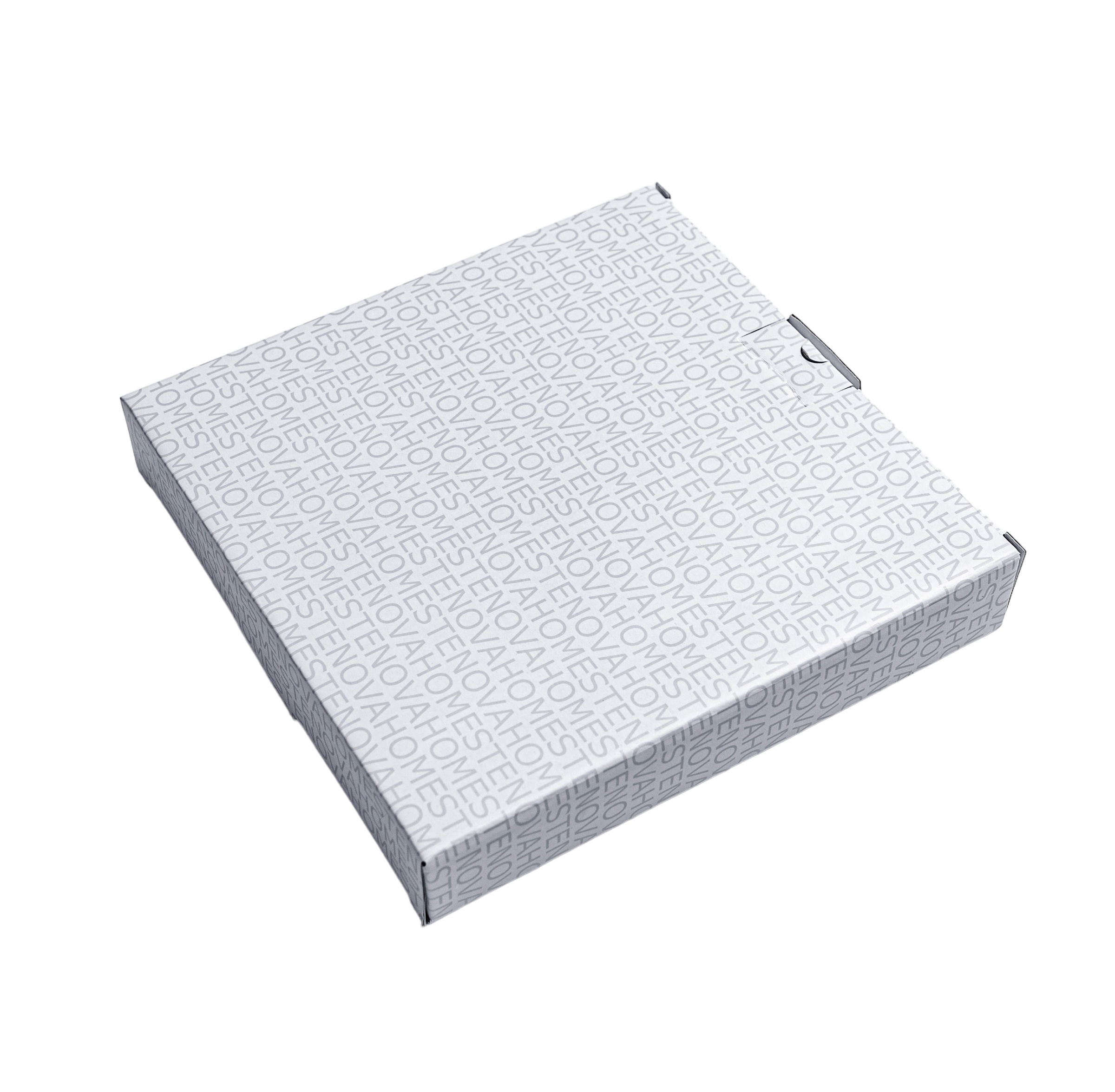 Набор тарелок закусочных SYMBOL (белый с красным кантом, 2 шт) - фото 4