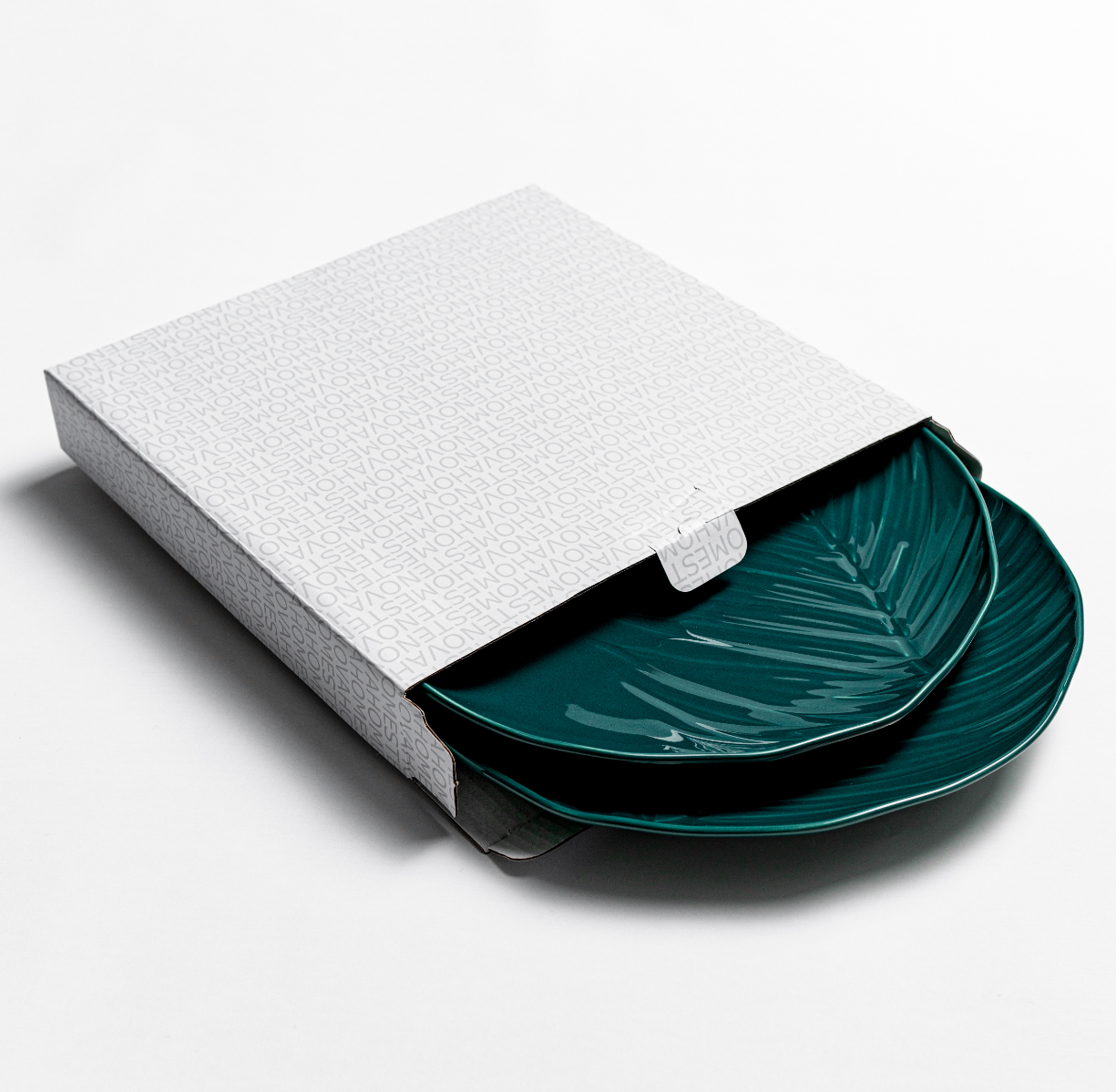 Набор тарелок обеденных BALI (зеленый, 2 шт) - фото 4