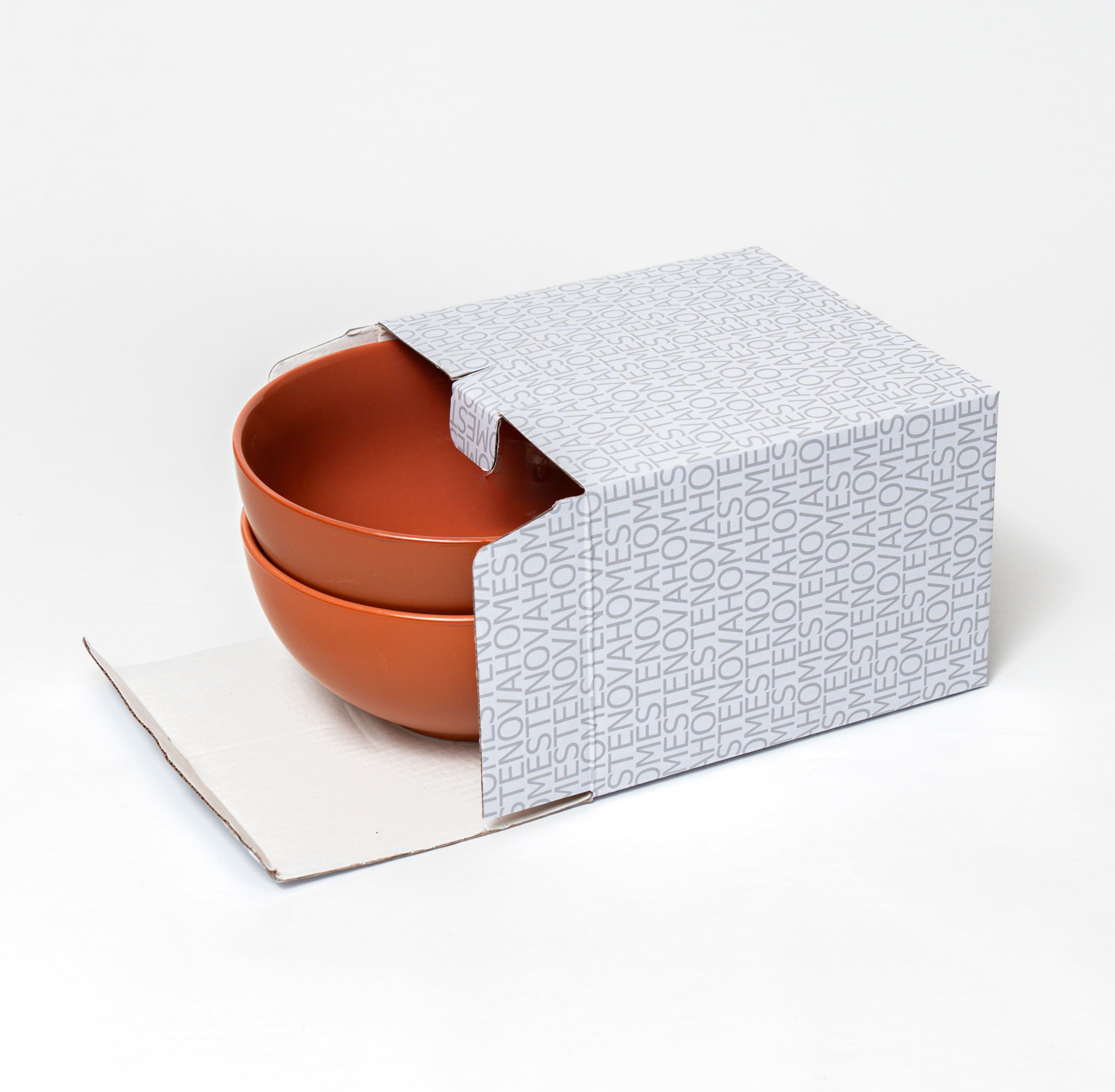 Набор глубоких тарелок PATIO (терракотовый, 2 шт) - фото 4