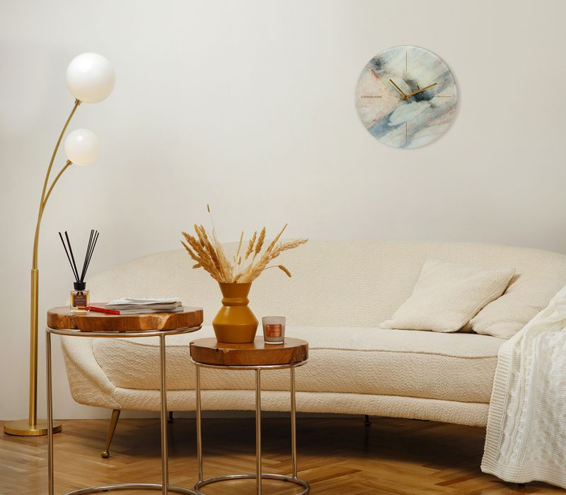 Часы настенные SICILIA (серый) - фото 7