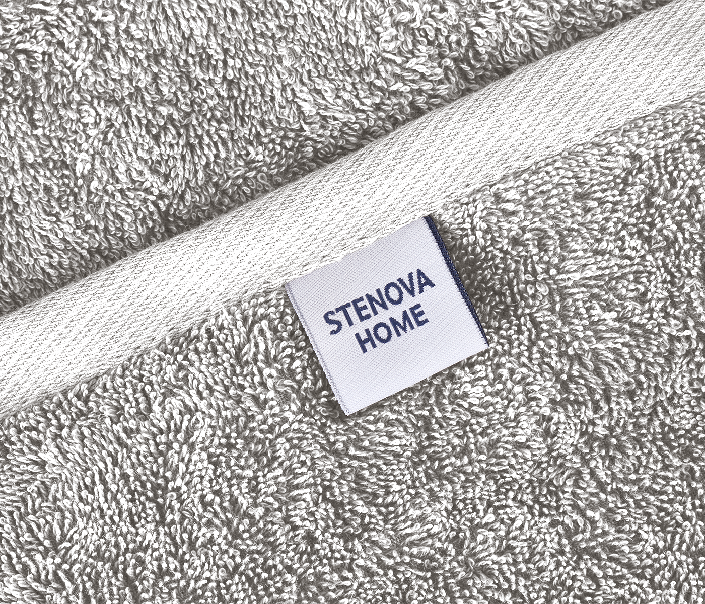 Полотенце махровое IDEAL (светло-серый) - фото 5