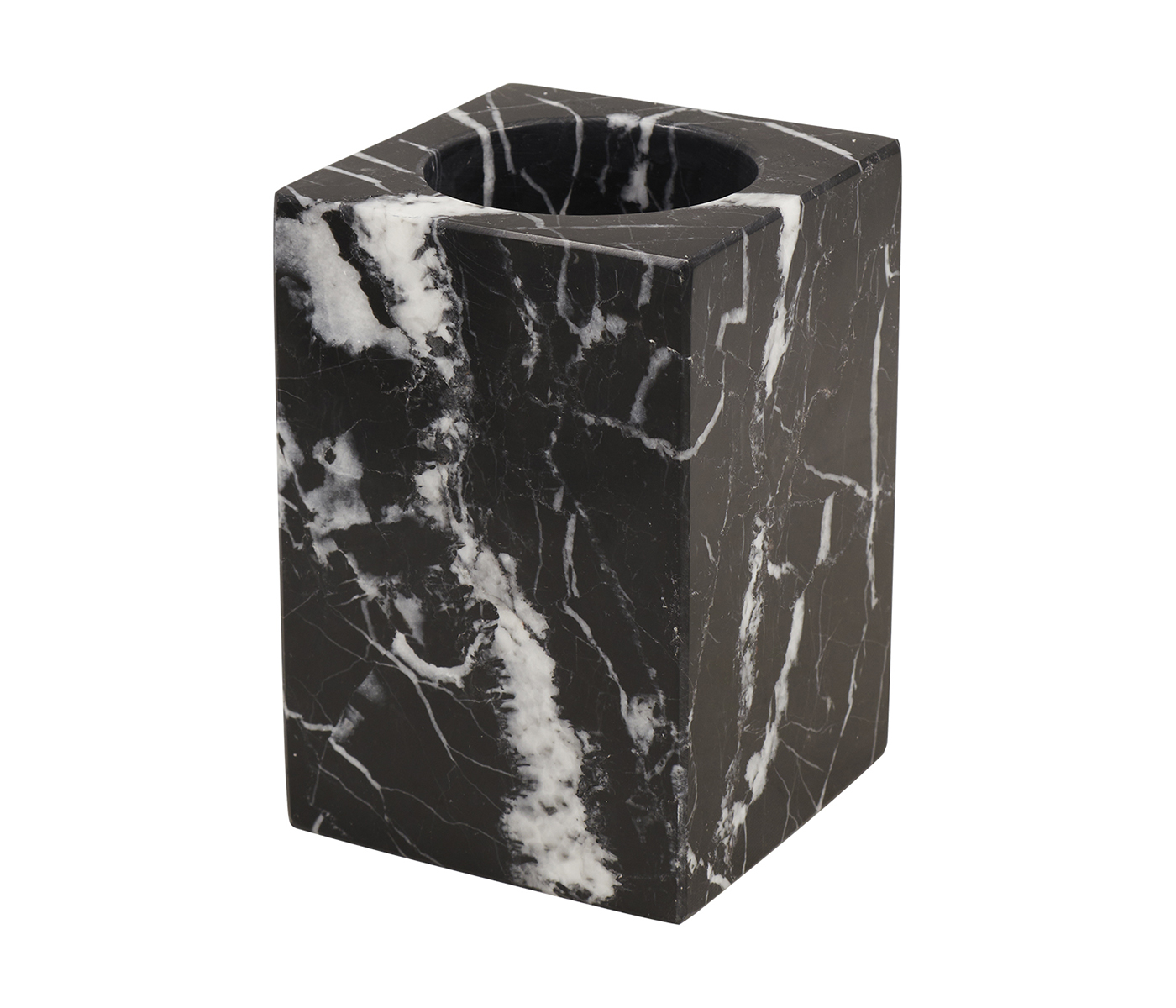 Стакан для зубных щеток PALISSANDRO / ПАЛИСАНДРО черный - фото 2