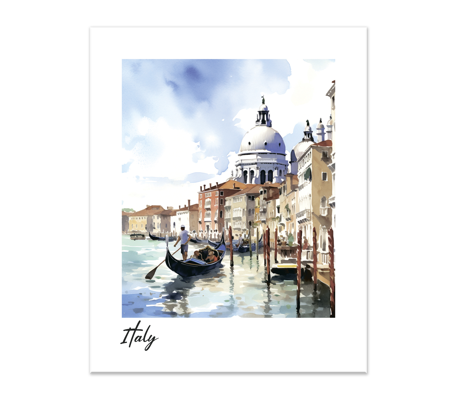 Картина на холсте ITALY арт.8245016 - фото 4