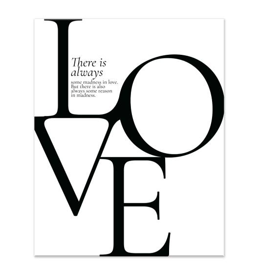 Картина на холсте LOVE NOW арт.8245013