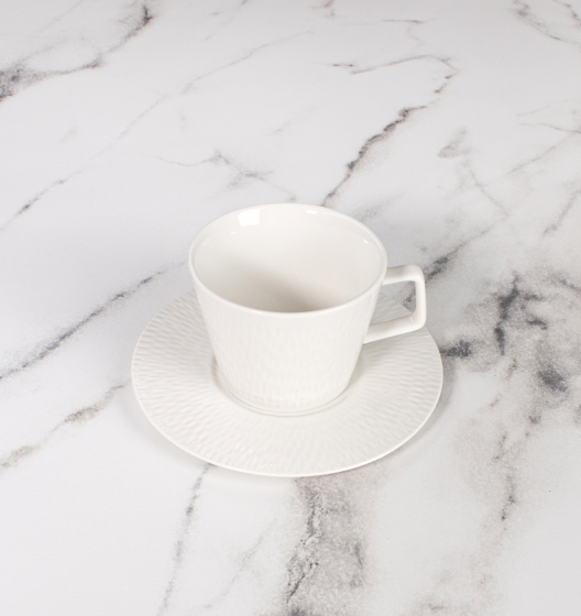 Чайная пара ONEGA (белый, 1 шт)