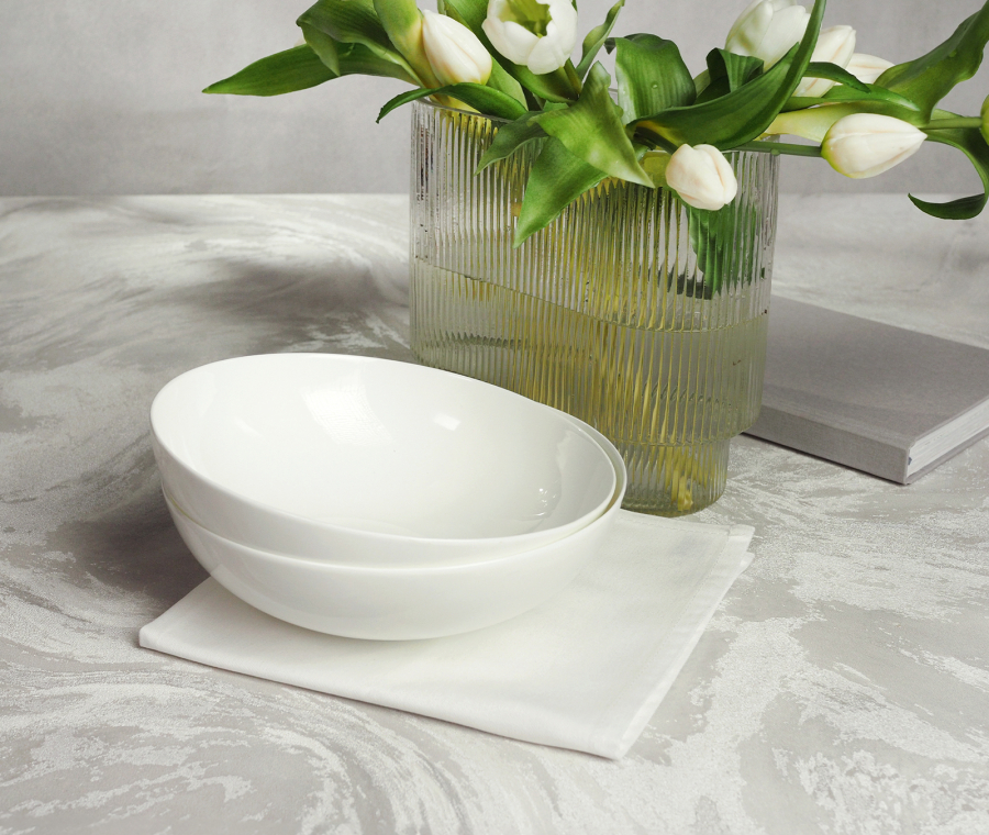 Набор глубоких тарелок SYMBOL (белый, 2 шт)