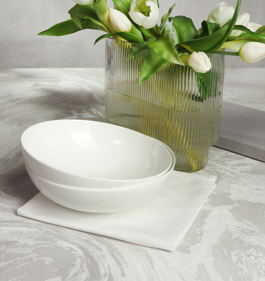 Набор глубоких тарелок SYMBOL (белый, 2 шт)