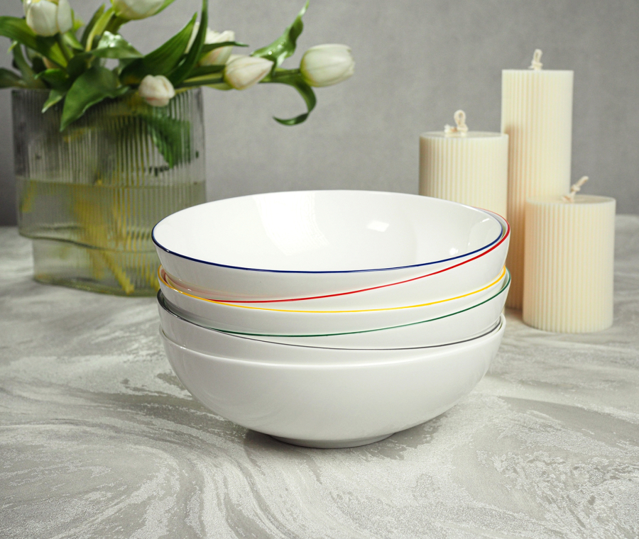 Подарочный набор тарелок глубоких SYMBOL (микс цвета)