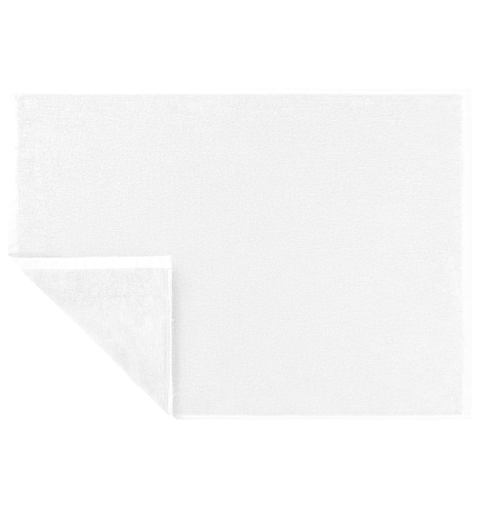 Коврик для ног махровый IDEAL (белый)