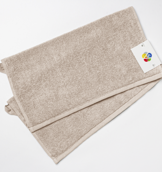 Набор полотенец махровых IDEAL (песочный, 2 шт)