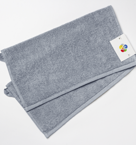 Набор полотенец махровых IDEAL (голубой, 2 шт)