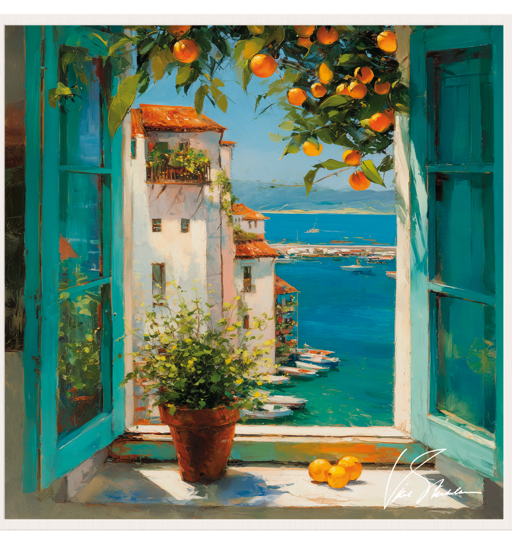 Картина на холсте в раме BELLA VISTA арт.8233114