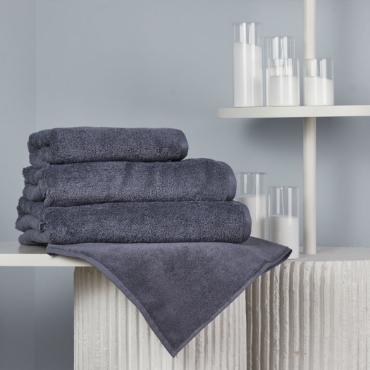 Полотенце IDEAL / ИДЕАЛ (серо-синее)