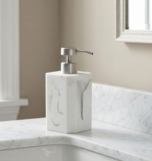 ONEGA Liquid Soap/Lotion Dispenser, White