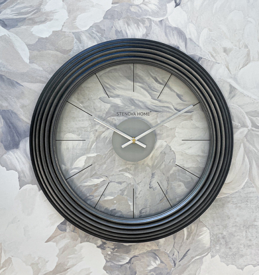 Часы настенные PRESTIGE SILVER